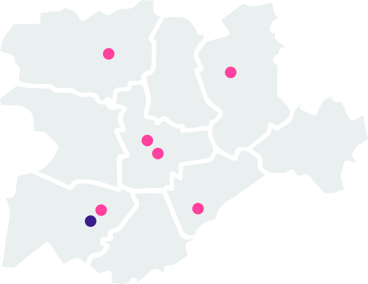 Mapa de Biobancos de Castilla y León